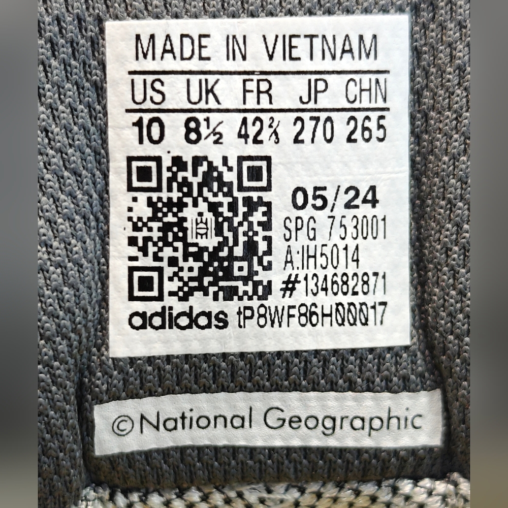 Adidas National Geographic Terrex Trailmaker 2.0 Gore-Tex Sneakers sz Women's 10 - Picture 10 of 10